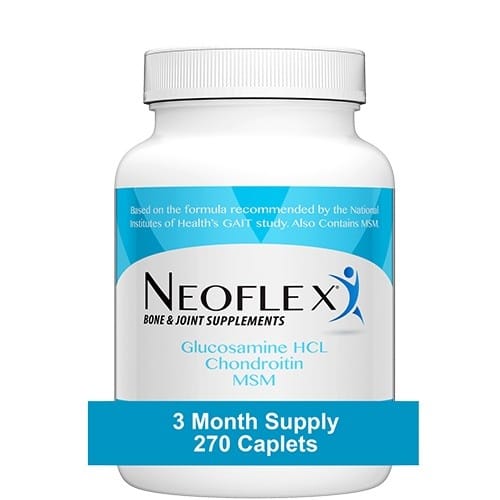 NeoFlex Bone & Joint Health Supplement with MSM – 270 Caplets