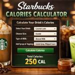 Starbucks calories calculator Profile Picture